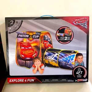 Disney Pixar Cars 3 Explore 4 fun 3+ by play hut Next 4FT wide